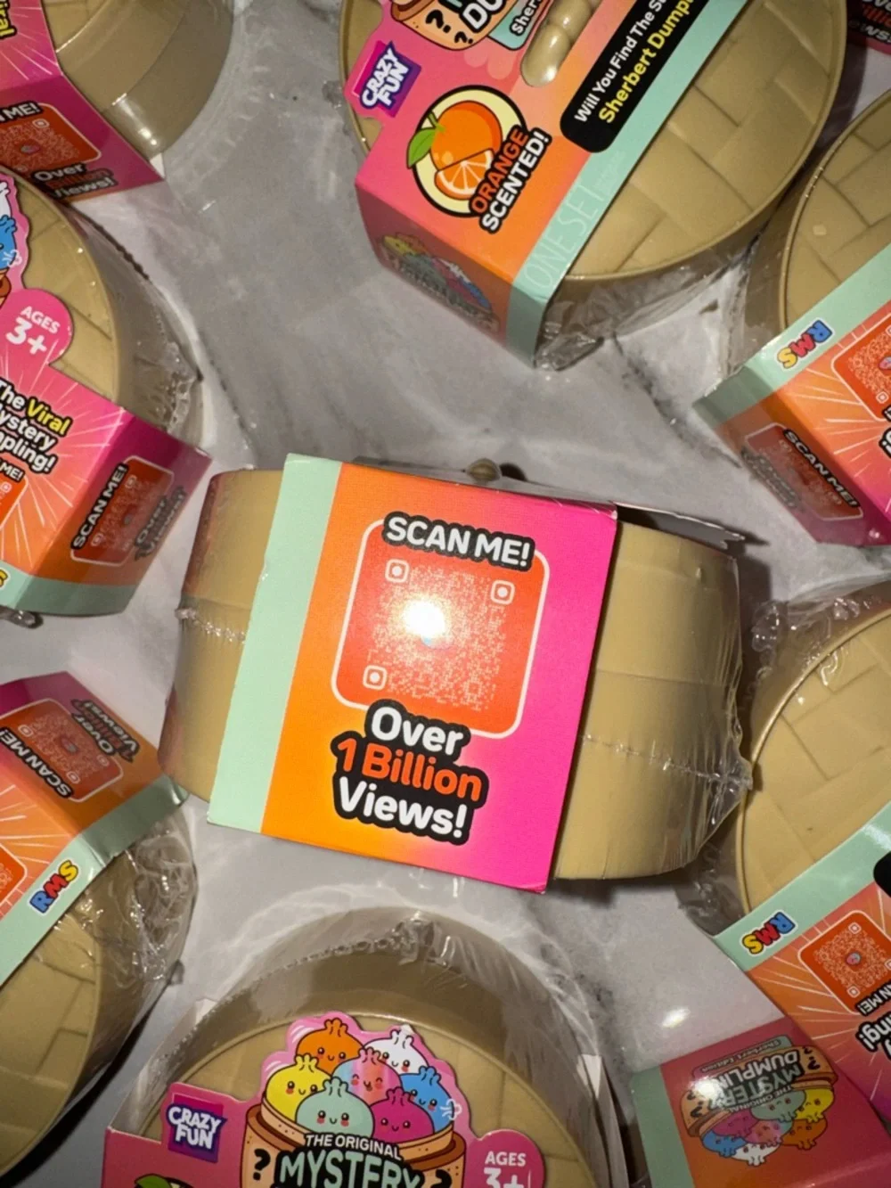 RMS mystery dumpling Sherbert Edition Orange Scented Surprise Toy